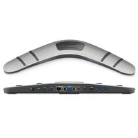 USB 3.0 Boomerang Docking Station by j5create | Full 1080p Resolution | USB 3.0 Host Connection | Gigabit Ethernet | Compatible with Microsoft Windows 7 or Higher and macOS X 10.8 or Later,