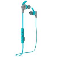 Monster iSport Achieve Wireless in-Ear Sweat-Proof Bluetooth Sport Headphones, Blue (137090-00)