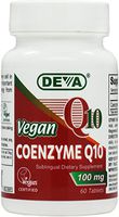 DEVA VEGAN VITAMINS COENZYME Q10,100MG,VEGAN, 60 TAB
