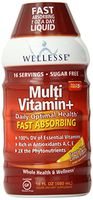 Wellesse Multivitamin Fast Absorbing, Complete B-Complex,Tangy New Citrus Flavor, 16-Fluid-Ounce (Pack of 2)