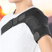 Zer one Adjustable Fitness Shoulder Stability Brace Shoulder Support for Rotator Cuff, Dislocated AC Joint, Labrum Tear, Shoulder Pain, Shoulder Compression Sleeve