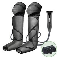 FIT KING Foot and Leg Massager for Circulation with Knee Heat with Hand-held Controller 3 Modes 3 Intensities FT-011A