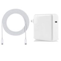 USB-C Charger 87W Type C Power Adapter with USB-C Cable Compatible with MacBook Air/Pro 12 inch 13 inch 15 inch After 2016 A1708 A1707 A1718 A1719