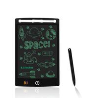 Pxmalion LCD Writing Tablet, Digital Ewriter Electronic Graphics Tablet Portable Board Handwriting Pad Drawing Tablet for Kids Home School Office (8.5 inches, Black Chocolate)