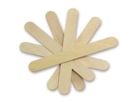 Medline Wood Tongue Depressors, Non-Sterile, 500 Count (Pack Of 10), Great for spreading ointments, mixing or stirring medications, wax application, crafts
