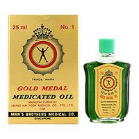 Gold Metal Medicated Oil from Solstice Medicine Company 0.85 Oz - 25 ml Bottle