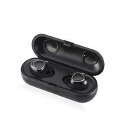 Handsfree Earbuds，Wireless Sports Mini Earphones Supper Bass Headset Noise Cancelling Stereo Sound Bluetooth Earphones with Mic 850mAh Recharge Box for Girls Boys（Back）Boens