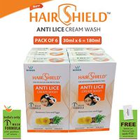 Hairshield Hairshield Anti Lice Cream Wash 30 Ml X Pack of 6