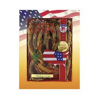 Hsu's Ginseng SKU 0300-4 | Wild Long Extra Large | Wild American Ginseng | 许氏花旗参正野山參長型特大號 | 4 oz Box, 西洋参, 野山參