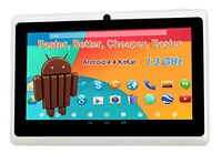 7" 1024 A23 1.3GHz Android 4.4 Capacitive Dual Camera Tablet PC White