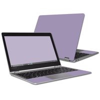 Mightyskins Skin Compatible with Lenovo Yoga 710 11.6" - Solid Lavender | Protective, Durable, and Unique Vinyl Decal Wrap Cover | Easy to Apply, Remove, and Change Styles | Made in The USA