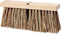 Carlisle 3621941600 Flo-Pac Hardwood Block Stalk Street Broom, Palmyra Bristles, 16" Block Size, 6-1/4" Bristle Trim