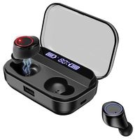 Wireless Earbuds - Touch Control TWS Bluetooth 5.0 Stereo Hi-Fi Sound with Microphone Binaural Calls- IPX11 Waterproof- in Ear Sport Earphones with Portable Box