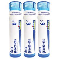 Boiron Ruta Graveolens 6c, Homeopathic Medicine for Eye Strain, 3 Count