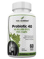 Taiy Nutrition Probiotic 40 Billion CFU 4 Strain Supplement, Contains Lactobacillus Acidophilus, Bifidobacterium Lactis, Lactobacillus Paracasei & Lactobcillus Plantarum