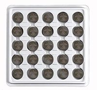 Duracell DL2032 3V 2032 Button Cell Batteries Bulk Tray, 25 Pack