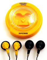 Koss Sportbuds 2-Pack Stereo Earphones with Team Logo Case (Georgia Tech)
