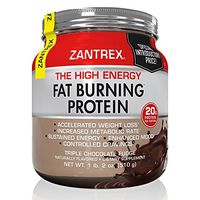 Zantrex High Energy Fat Burning Protein, Triple Chocolate Fudge, 18 oz