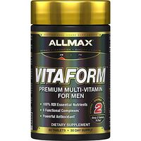 ALLMAX Nutrition Premium Vitaform, Performance Vitamin for Men, 60 Tablets