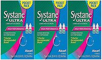 Systane Ultra Eye Drops Lubricant High Performance 0.14 Fl. Ounce- 4mL -(6 Bottles)