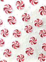 Candy Cane Zip Bags