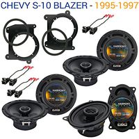 Compatible with Chevy S-10 Blazer 1995-1997 OEM Speaker Upgrade Harmony R46 R65 Package New
