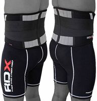 RDX Gym Pain Relief Lumbar Belt Lower Back Support Brace Exercise Training Fitness Weight Lifting