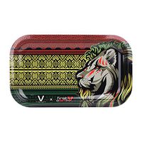 Metal Rolling Tray, First Earth Lion Design by V Syndicate (Medium)