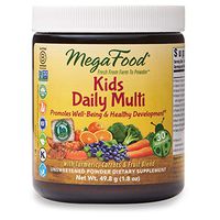 MegaFood, Kids Daily Multi Booster Powder, Promotes Healthy Growth Development, Multivitamin Supplement, Gluten Free, Vegetarian, 1.8 oz (30 Servings)
