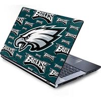 Skinit Decal Laptop Skin for Generic 13in (12.803in w X 8.996in h) Laptop - Officially Licensed NFL Philadelphia Eagles Blast Design