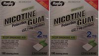 NICOTINE GUM 2 MG MINT ***RUG 100