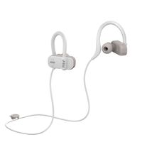 JAM Live Fast Workout Earphones  30 ft. Bluetooth Range, IP67 Sweat Resistant Earbuds 3 Sizes Included, 12 Hour Battery Life, Hands-Free Calling Gray