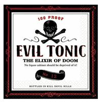 Evil Elixirs Halloween Beverage Napkins Party Accessory