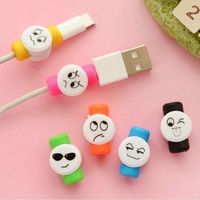 Storage Holders & Racks - 5pcs Cute Bow Tie Protector Charging Data Line Cord Protective Case Cable Winder Cover - Cabinet Tie Rack Pet Plastic Mount Archeri Rack Pioneer Label Cabl Tie 360 D