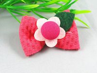 21pcs High-Grade Pearl Cloth Buttons Applique/Craft/DIY of Pick Color (Rose)