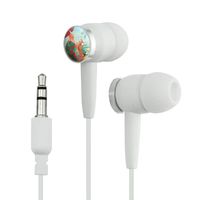 GRAPHICS & MORE Christmas Holiday Santa Claus Beach Vacation Novelty in-Ear Earbud Headphones