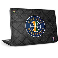 Skinit Decal Laptop Skin for Chromebook 11 G6 EE - Officially Licensed NBA Utah Jazz Black Rust Design