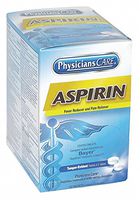 Aspirin, Tablet, 325mg, PK50