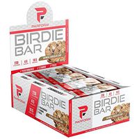 Parform Birdie Bar | High Protein Bar | All-In-One Performance Nutrition Bar | 230 Calories, 4g of Sugar & 18g of Protein | (12 Bars, Oatmeal Chocolate Chip)