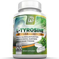 BRI Nutrition L-Tyrosine - 120 Count 500 mg per Capusle - 120 Sevings