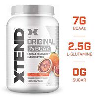 XTEND Original BCAA Powder Italian Blood Orange | Sugar Free Post Workout Muscle Recovery Drink with Amino Acids | 7g BCAAs for Men & Women| 90 Servings