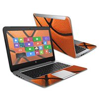 Mightyskins Skin Compatible with Hp Stream 14" (2015) Laptop Cover Wrap Sticker Skins Basketball