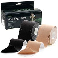 MUEUSS Precut Kinesiology Tape Sports Hypoallergenic Waterproof Breathable Elastic Tape Recovery Sports Athletic Physio Therapy Injury Support for Ankle, Muscles,Elbow, Knee & Shoulder