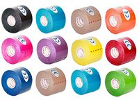 Kinesiology Tape Pro, Athletic Waterproof Muscle Support Adhesive Kinesio Sport Tape for Athletes 2 inches x 16.4 feet Single Roll, Yellow