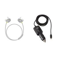 Bose SoundSport Wireless Headphones, Citron + Car Charger
