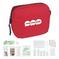 First Aid Kit - 100 Quantity - $5.95 Each - Promotional Product/Branded/Bulk/Customized W/Your Logo.