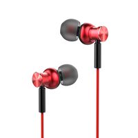 ORICO Earbuds in-Ear Headphones High Definitioin Pure Sound, Noise Isolating and Powerful Bass, Ergonomic Comfort Design with Volume Control and Microphones for Phones Tablets - Red