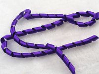 24 Strip 3/8" Ribbon Craft/Wedding/Party Fushia (Purple)