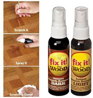2pcs Instant Fix Wood Scratch Remover Set Fast Acting Wood Scratch Repair