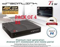 { Package of 4 } 2019 Model Dreamlink T2W Hybdrid Quadcore Android 7 T2 WBuilt-in WiFi
